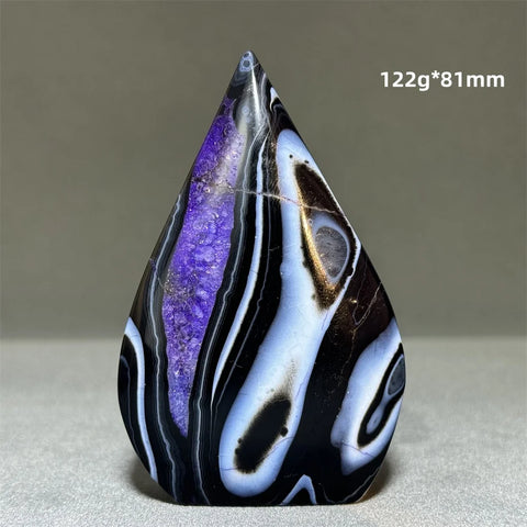 Purple Agate Flame-ToShay.org
