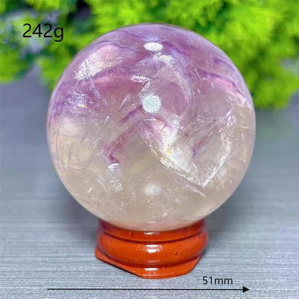 Violet Fluorite Crystal Ball-ToShay.org