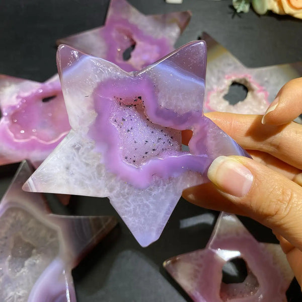 Pink Agate Star-ToShay.org