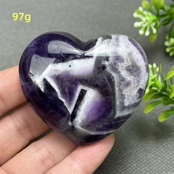 Purple Dream Amethyst Heart-ToShay.org