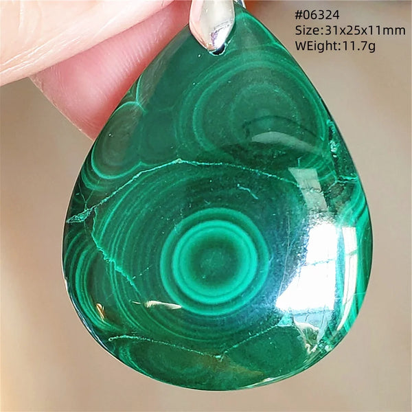 Green Malachite Pendant-ToShay.org