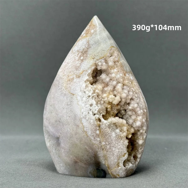 Pink Amethyst Agate Torch-ToShay.org