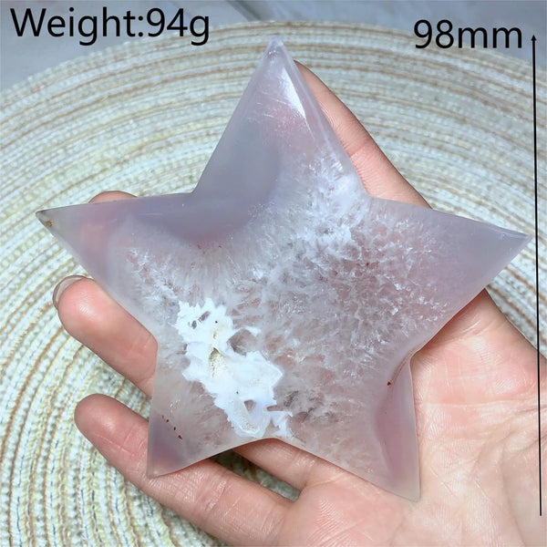 Grey Druzy Agate Star-ToShay.org