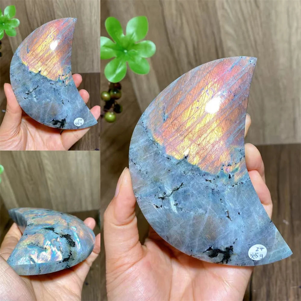 Purple Labradorite Moon-ToShay.org