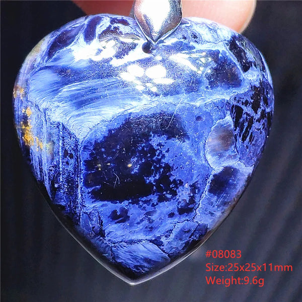 Blue Pietersite Chatoyant Pendant-ToShay.org