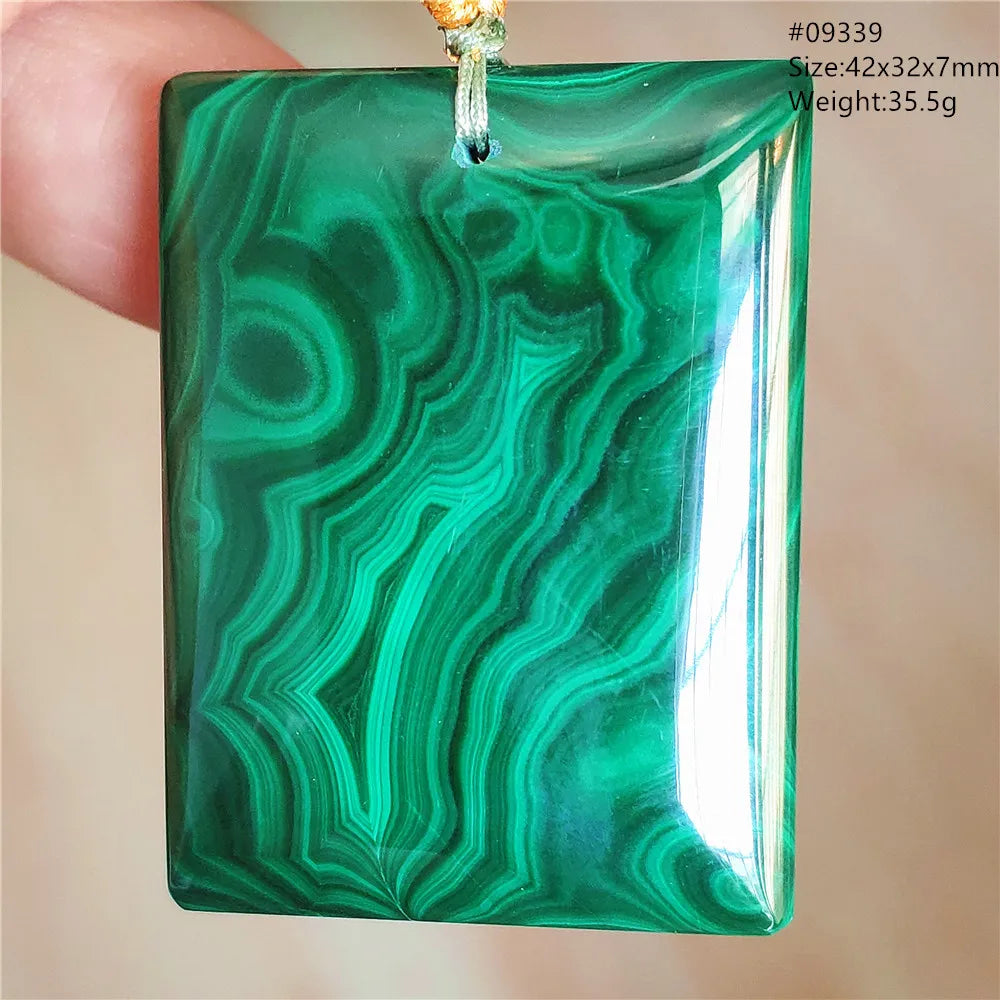 Green Malachite Pendant-ToShay.org