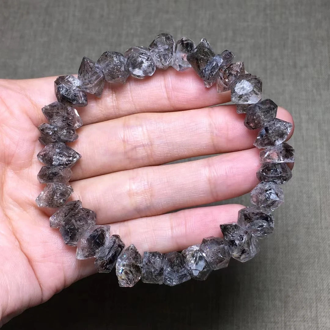 Black Diamond Quartz Bracelet-ToShay.org