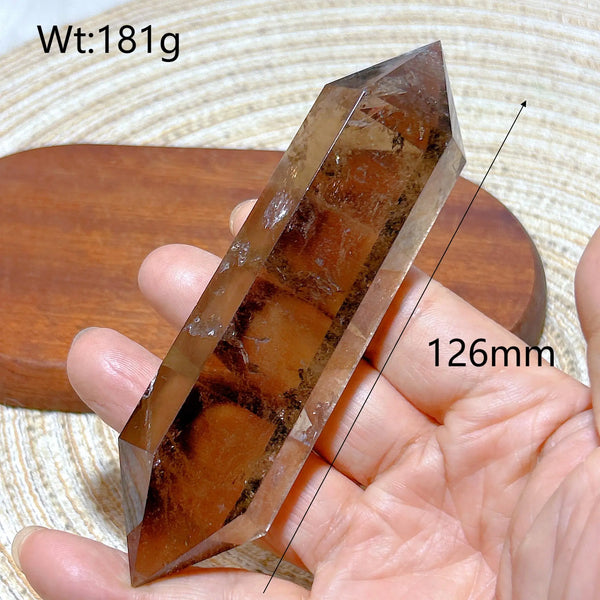 Smokey Rainbow Quartz Point-ToShay.org