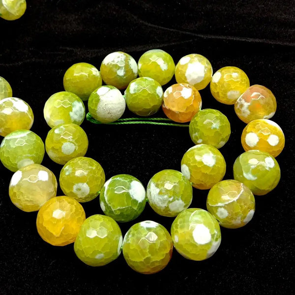 Green Grape Agate Beads-ToShay.org