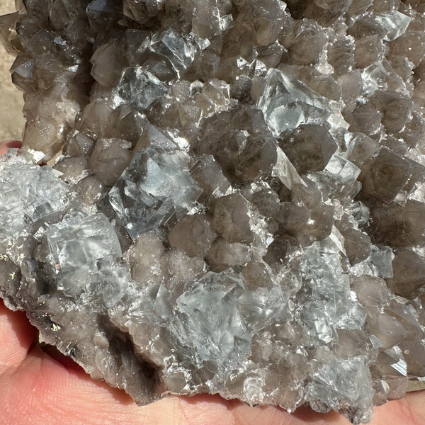 Smokey Quartz Fluorite Crystal-ToShay.org