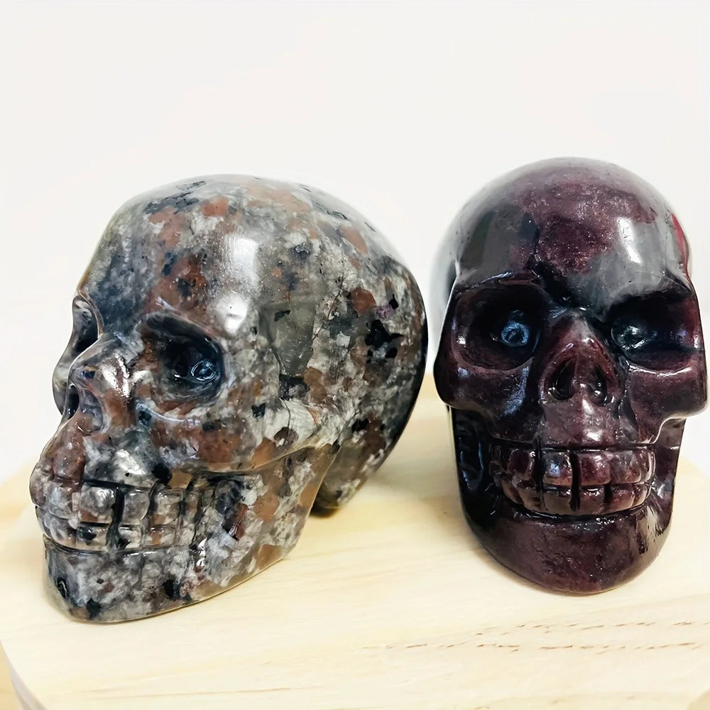 Red Garnet Skulls-ToShay.org