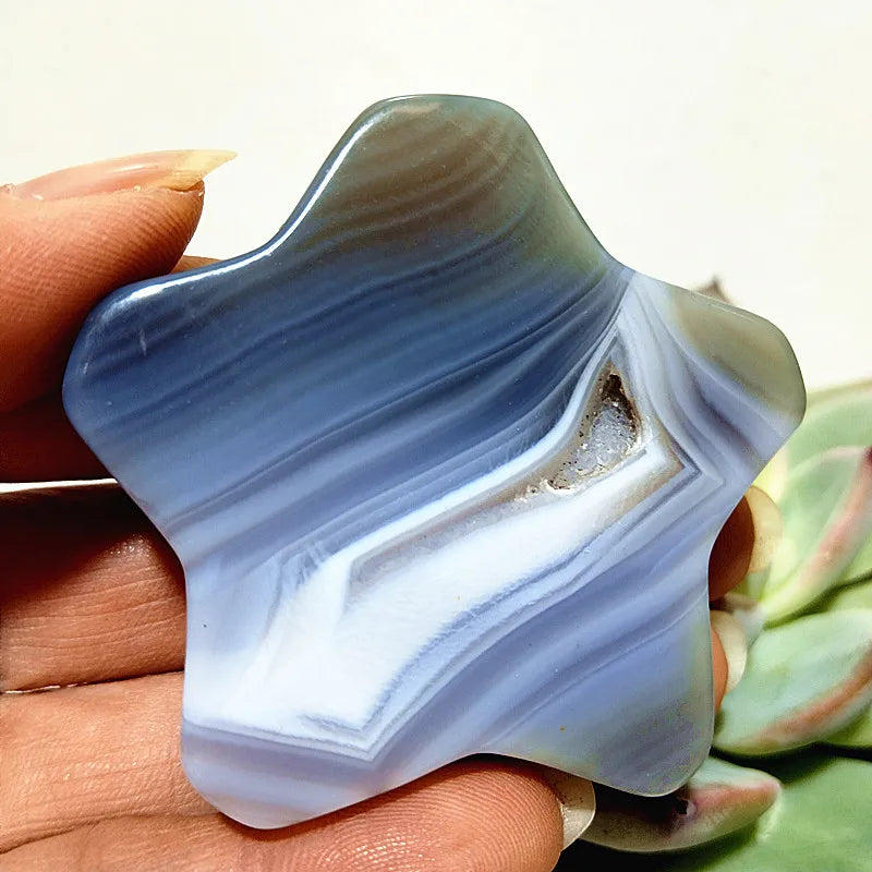 Blue Lace Geode Agate-ToShay.org