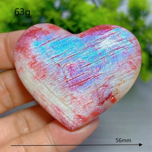 Red Moonstone Heart-ToShay.org