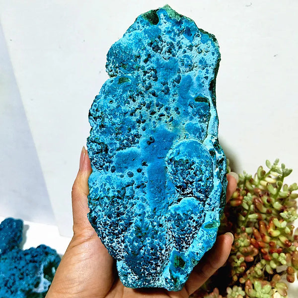 Blue Chrysocolla Crystal-ToShay.org