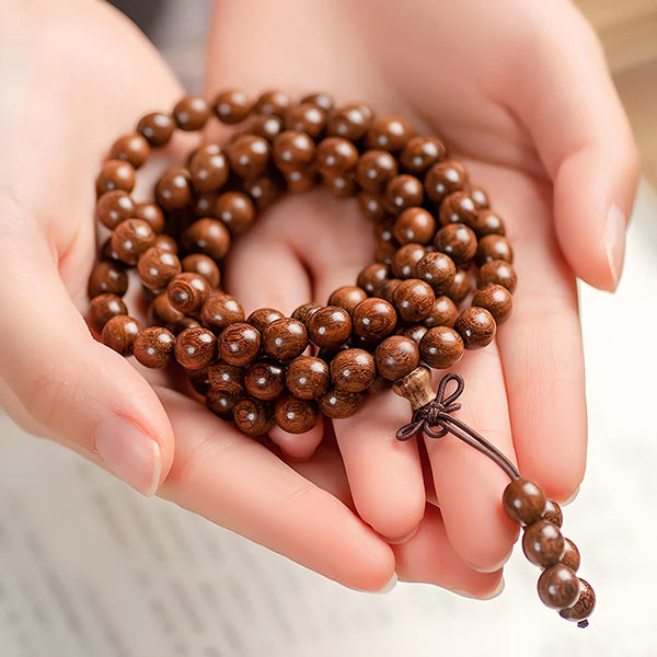 Brown Sandalwood Beads-ToShay.org