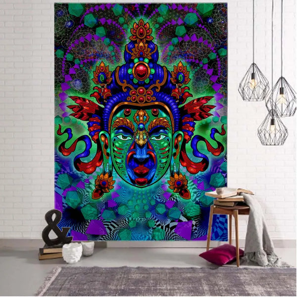 Buddha Art Tapestry-ToShay.org