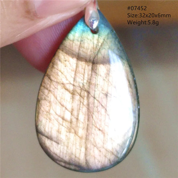 Blue Light Labradorite Pendant-ToShay.org