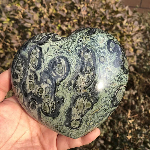 Green Peacock Eye Jasper-ToShay.org