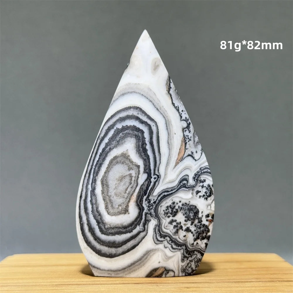 Black Striped Agate Torch-ToShay.org