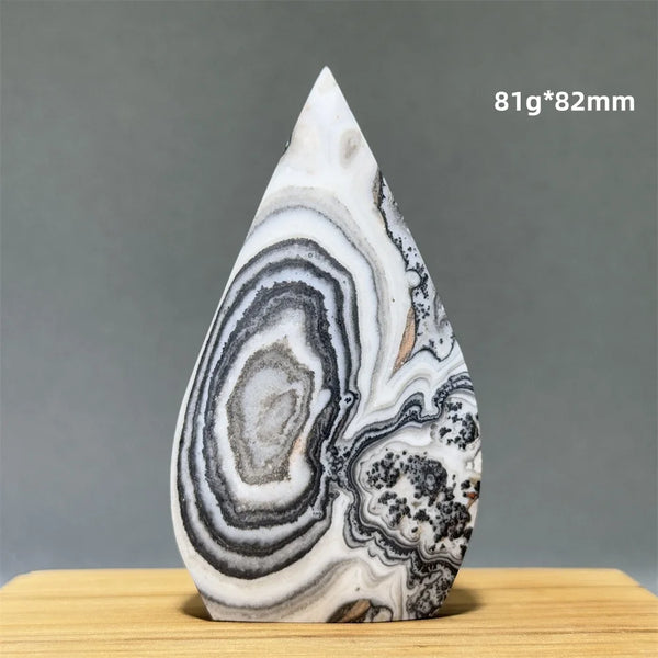 Black Striped Agate Torch-ToShay.org