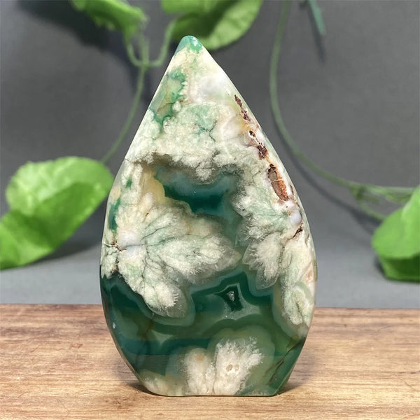 Green Cherry Blossom Agate-ToShay.org