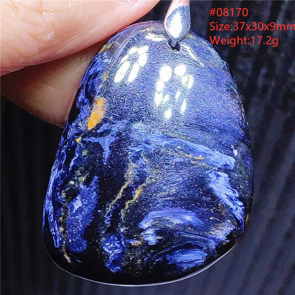 Blue Pietersite Pendant-ToShay.org
