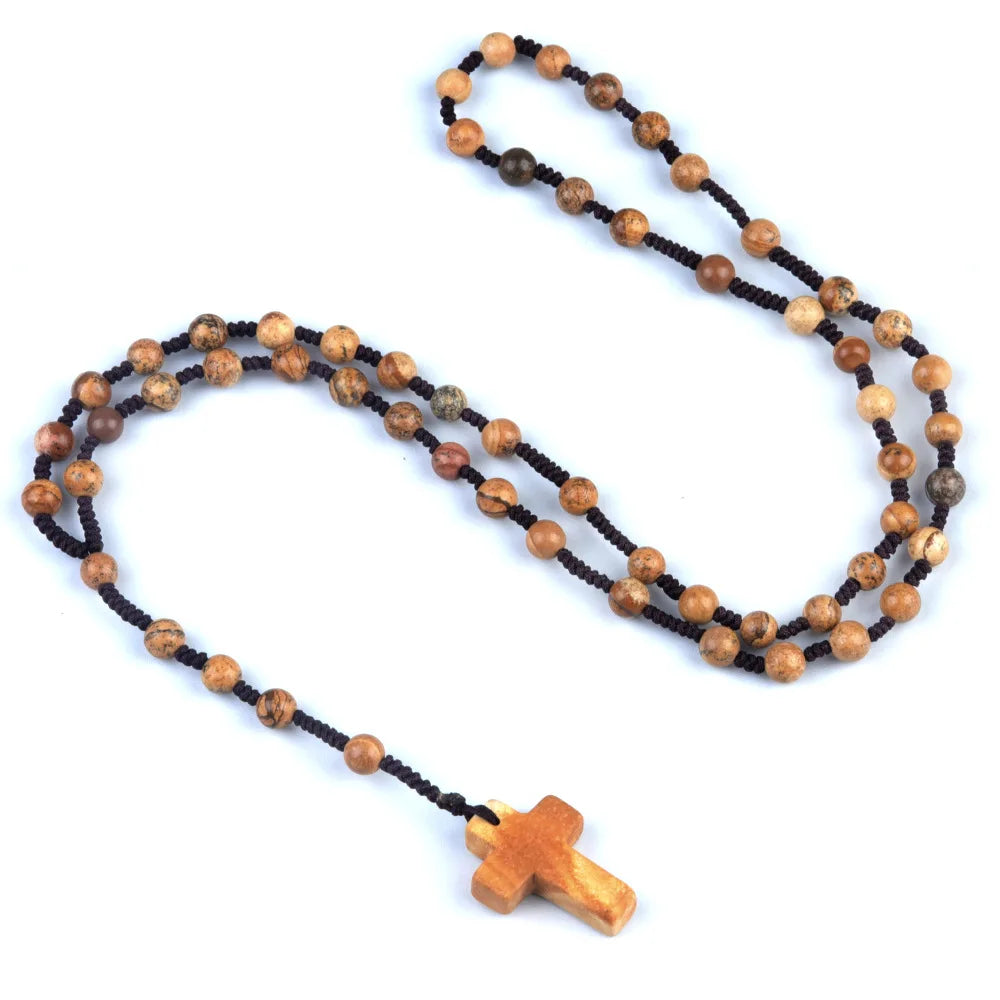 Mixed Crystal Bead Rosary-ToShay.org