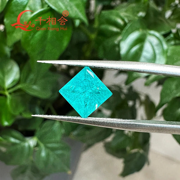 Blue Crystal Cut Paraiba-ToShay.org