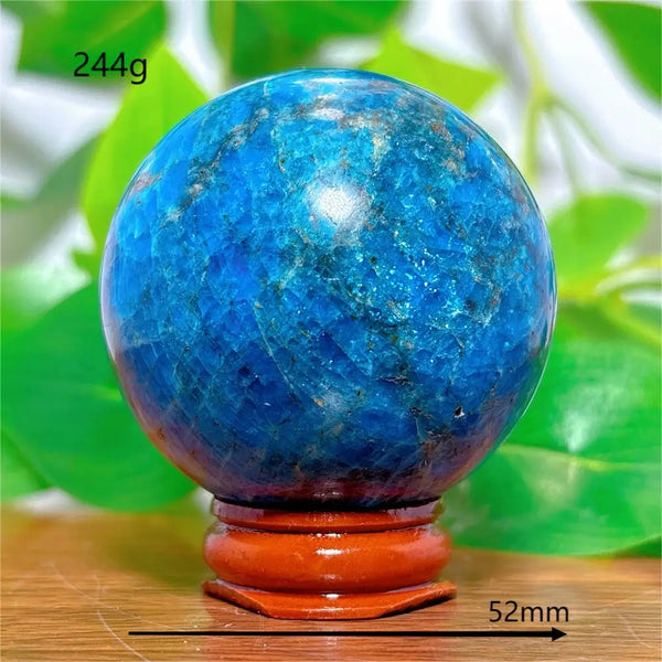 Blue Apatite Ball-ToShay.org