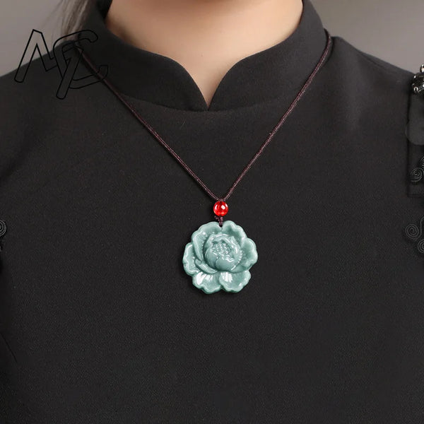 Blue Jade Peony Flower-ToShay.org