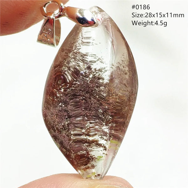 Green Phantom Quartz Pendant-ToShay.org