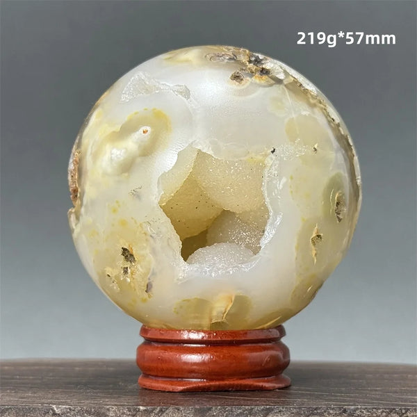 Yellow Quartz Agate Druzy-ToShay.org