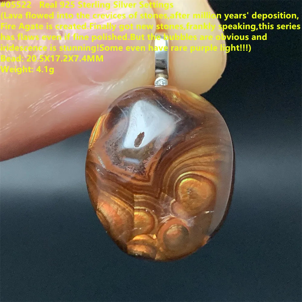 Red Fire Agate Pendants-ToShay.org
