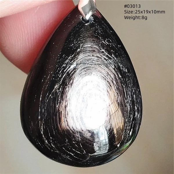 Black Hypersthene Pendant-ToShay.org
