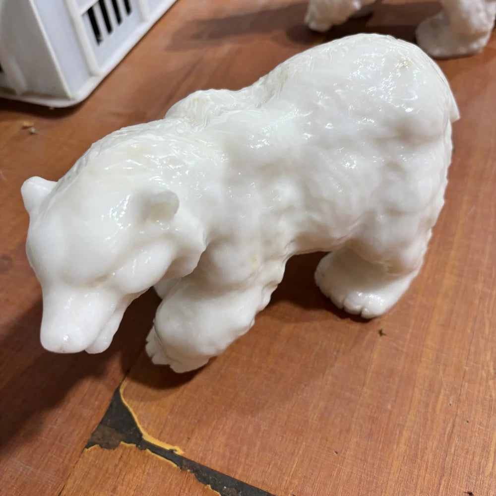 White Jade Polar Bear-ToShay.org