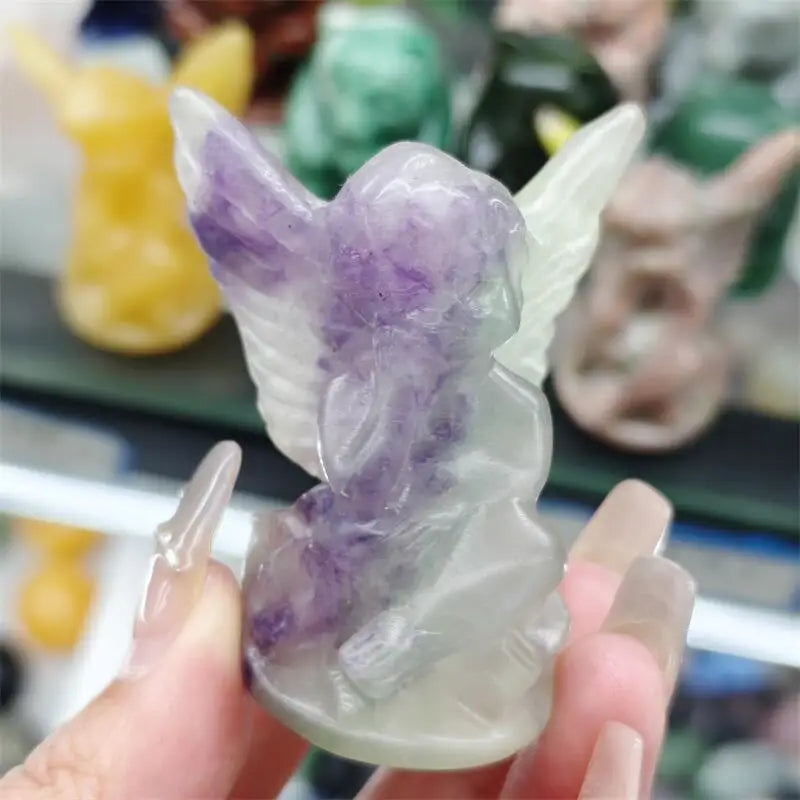 Purple Fluorite Angel-ToShay.org