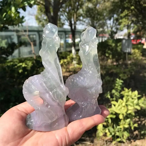 Purple Fluorite Mermaid-ToShay.org