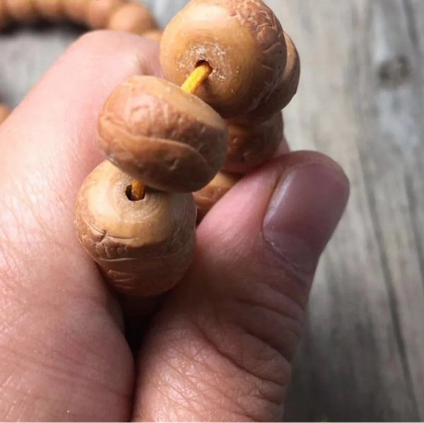 Yellow Phoenix Eye Bodhi Mala-ToShay.org
