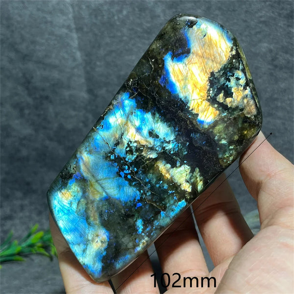 Blue Labradorite Crystal-ToShay.org