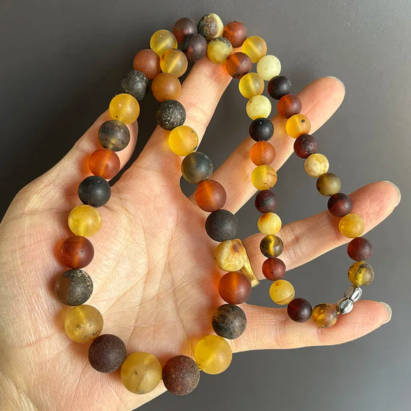 Yellow Amber Bead Bracelets-ToShay.org