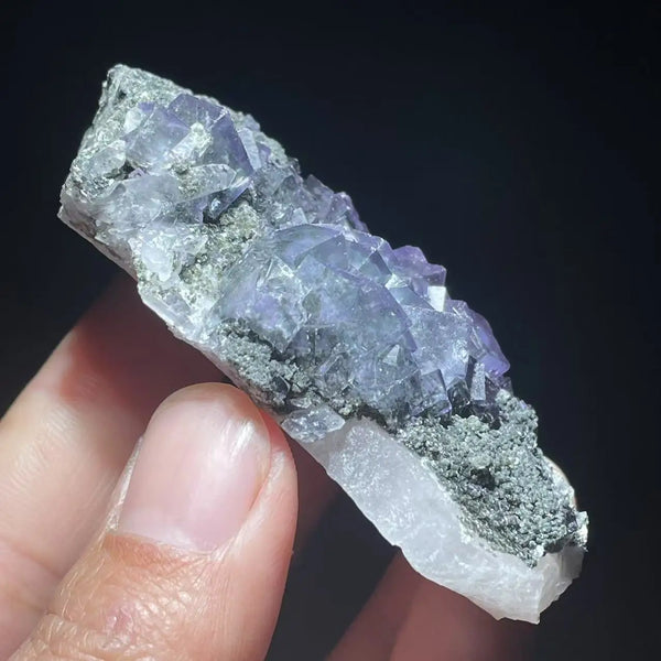 Blue Phantom Fluorite Mica-ToShay.org