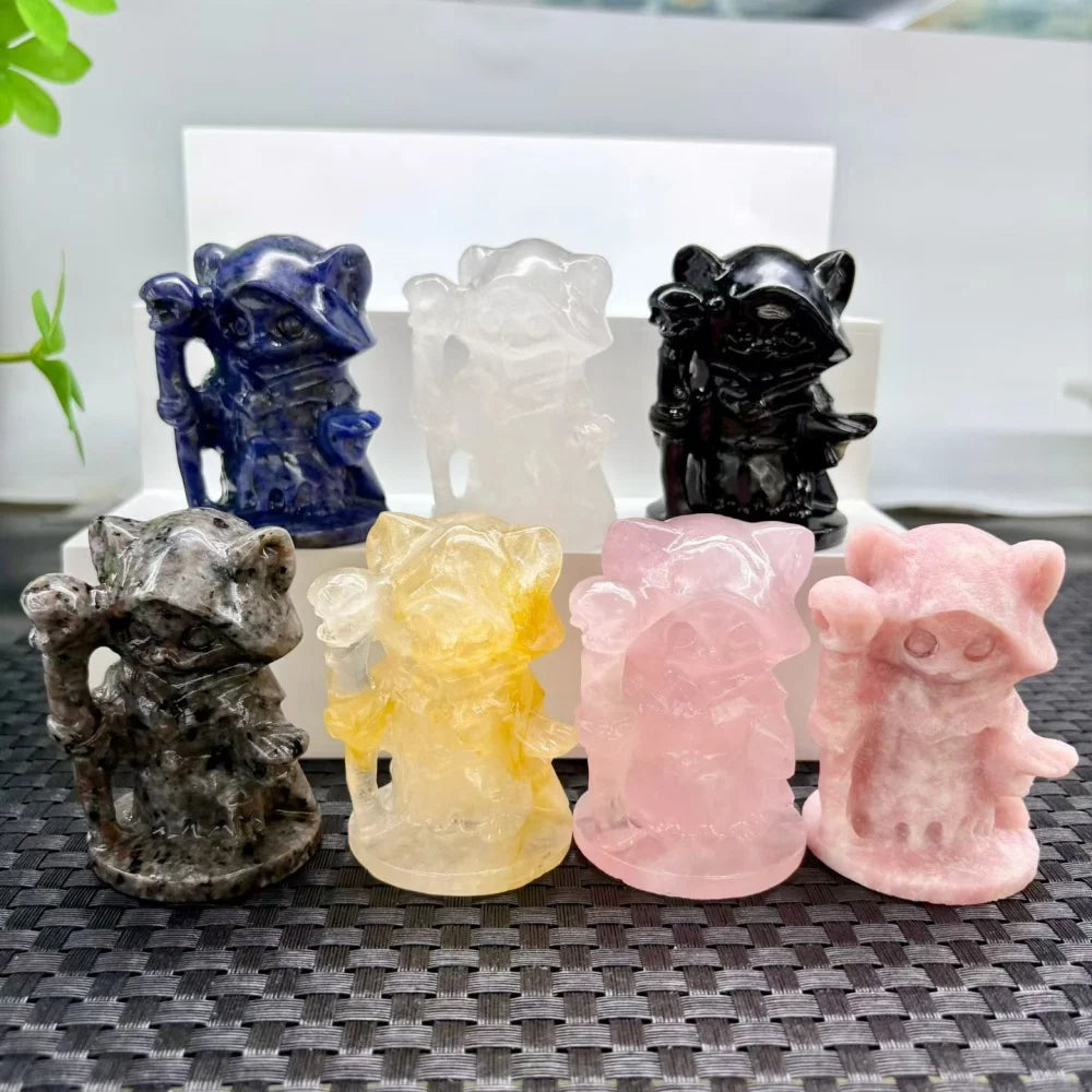 Mixed Crystal Wizard Cat-ToShay.org