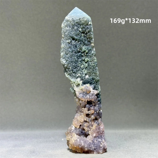 Purple Grape Agate Tower-ToShay.org