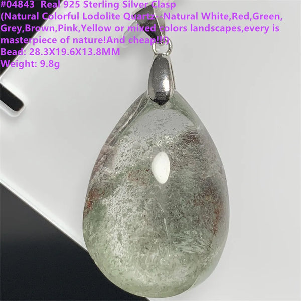 Black Rutilated Quartz Pendants-ToShay.org