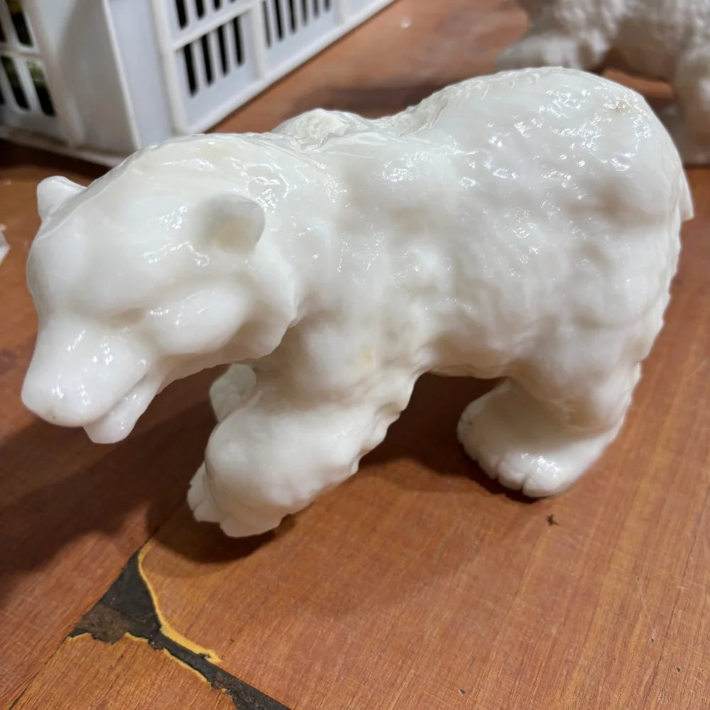 White Jade Polar Bear-ToShay.org