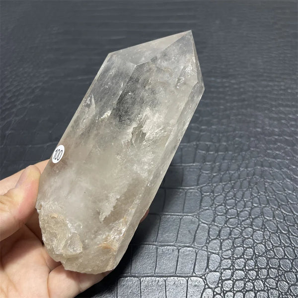 Clear Lemurian Seed Quartz Point-ToShay.org