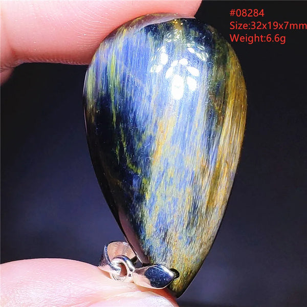 Blue Pietersite Pendant-ToShay.org