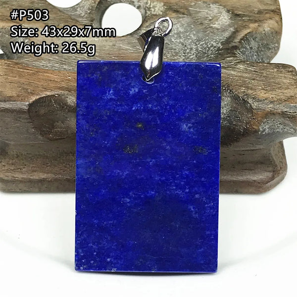 Blue Lapis Lazuli Pendant-ToShay.org