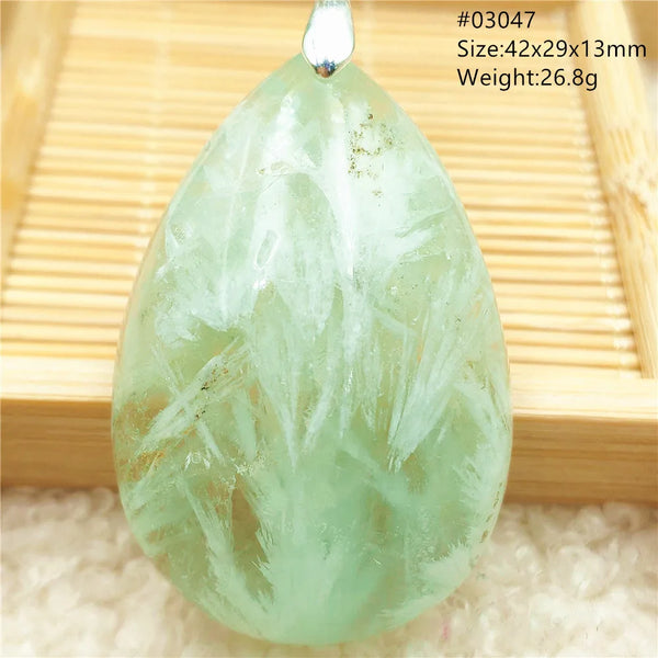 Green Blue Fluorite Pendant-ToShay.org
