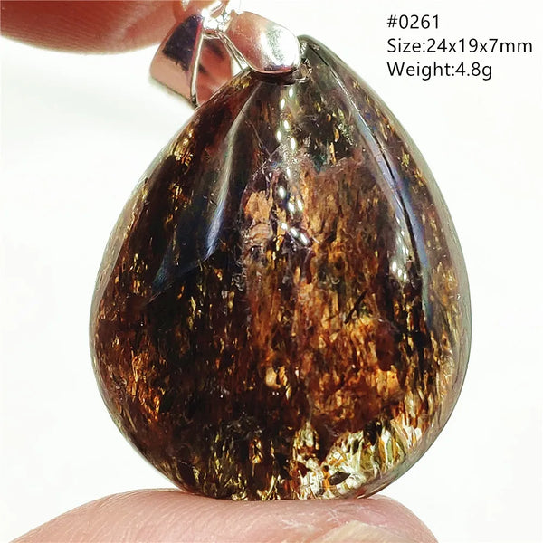 Green Black Rutilated Quartz-ToShay.org